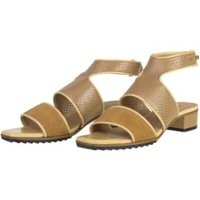 Lacoste Damen Sandalen Leder Handgemacht Pantolleten Sommerschuhe Schlappen 