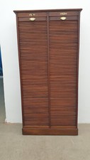 Rolloschrank Mahagoni massiv