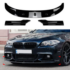 Front Spoiler Lippe Stoßstange Schwarz Glanz für BMW 5er F10 F11 09-17 M-Paket