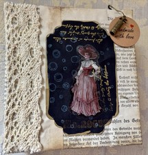 junk journal buch, Unikat