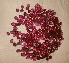 Set aus 62 ct, natürlichem burmesischen Rubin,PigeonBlood.. Edelsteinqualität