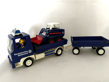 Playmobil THW-LKW-Kipper m.Anhänger u.kl.Schaufelbagger