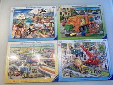 4 x Ravensburger Rahmen Puzzle