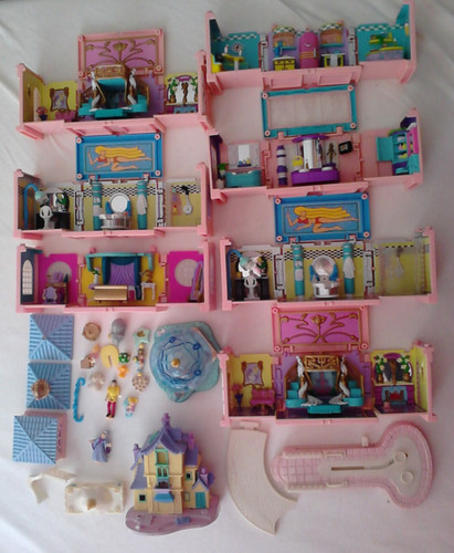 Polly pocket stapelvilla - pocket,