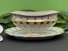 Furstenberg Griechisch Athena Gold Sauciere Unbenutzt