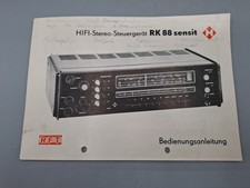 Bedienungsanleitung RFT RK88