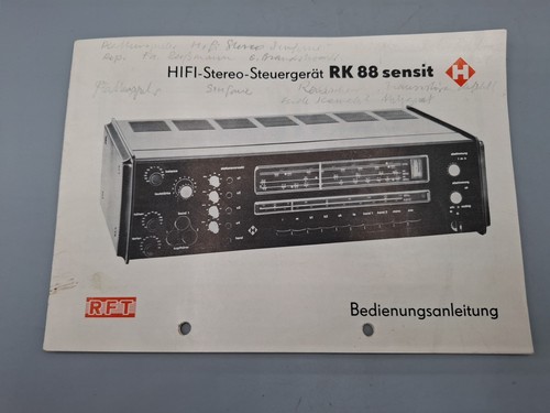 Bedienungsanleitung rft rk88 - bedienungsanleitung,