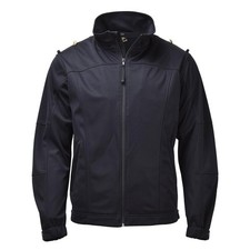 Original Deutsche Marine Jacke Blau Goldknöpfe Hoher Kragen