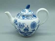 Hutschenreuther Maria Theresia Zwiebelmuster kleine Teekanne 12 cm Porzellan