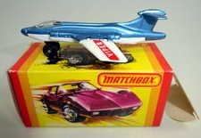 Matchbox Superfast Nr.02D S-2 Jet blau & weiß "Viper" perfekt in USA Box