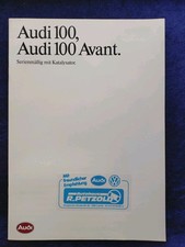 AUDI 100 Typ 44 Limousine und  Avant + Quattro Prospekt 7.1988