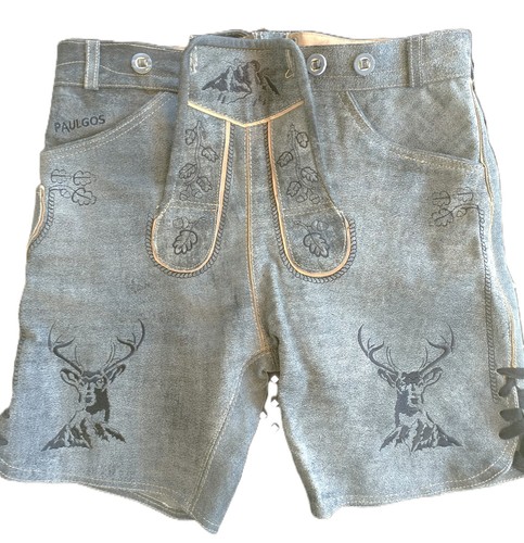 Lederhose herren kurz echt - lederhose,