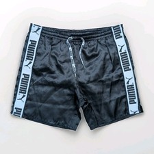 Puma glanz shorts schwarz - puma,