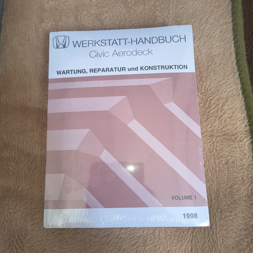 Werkstatthandbuch honda - werkstatthandbuch,