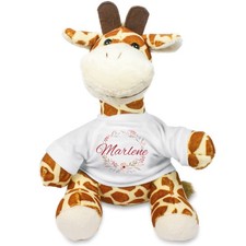 Kuscheltier Giraffe mit Name