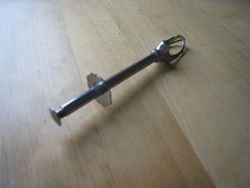 Vintage alte originelle Zuckerzange silberfarben Greifer  12,5 cm