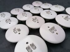 Bakelit Serienschalter Lichtschalter Weiss Unterputz 50er 60er retro alt Altbau