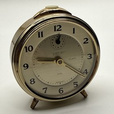 Peter Repeat Alarm Wecker, voll funktionsfähig, Vintage #10