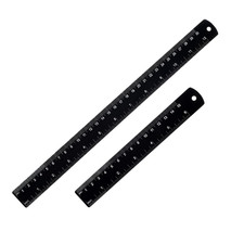 Metall Lineal 15/30 cm für