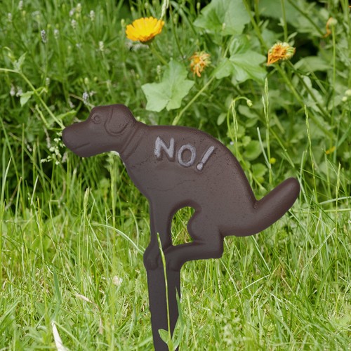 Steckschild hund kein - steckschild, no!