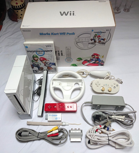 Nintendo wii konsole mario - nintendo,