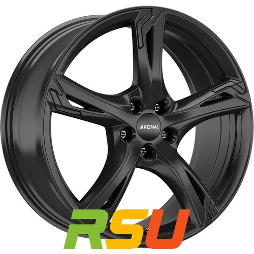 Ronal r62 jetblack 8x19 et40 - ronal, 8x19"