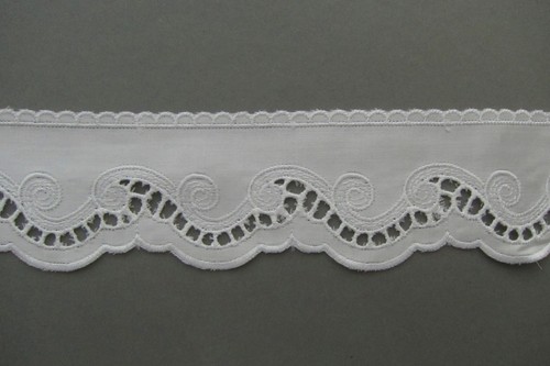 Neu batist borte bestickt - neu,