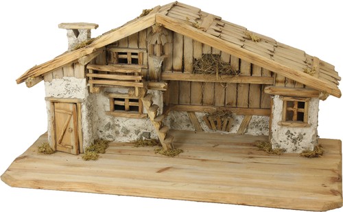 Krippenstall titisee aus holz - titisee,