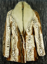 Damen Herbst Jacke Luxus Tiger