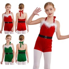 Kinder Mädchen Weihnachtsmann