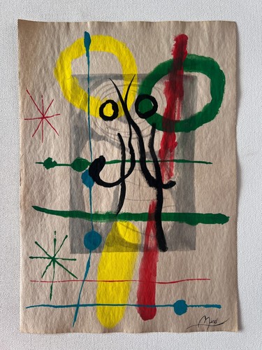 Joan miro zeichnung - miro,