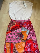 Mango Maxi Kleid Gr L Neu