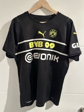 BVB Borussia Dortmund Cup Trikot schwarz 2021/22 Puma M Evonik GLS Haaland 9
