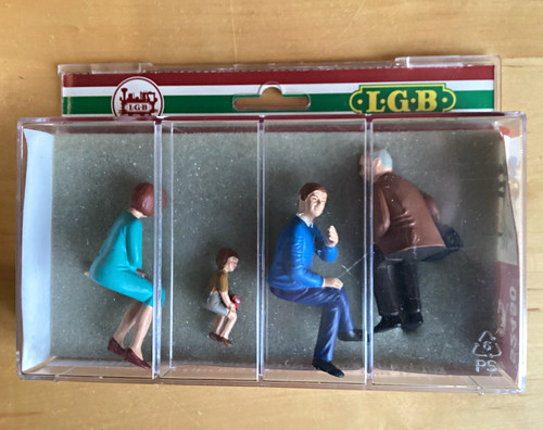 Lgb modellbahn figuren set - lgb,
