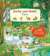 Suche und finde! - Tiere Wimmelbuch, Suchbuch für Kinder ab 2 Jahre