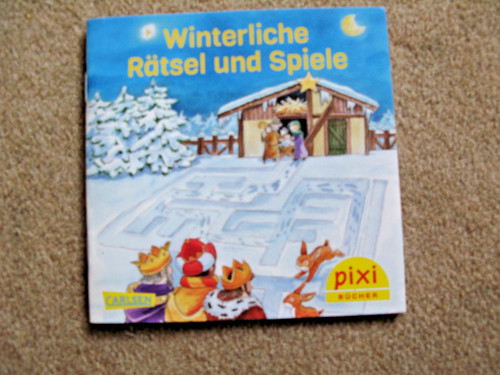 Winterliche rätsel und spiele - winterliche,
