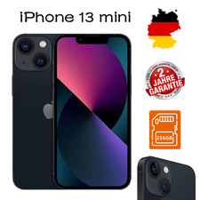NEU Apple iPhone 13 mini - 256GB - Midnight (Ohne Simlock) ✔️24 Monate Garantie