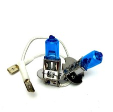 2x H3 55W 12V Xenon Optik Blau