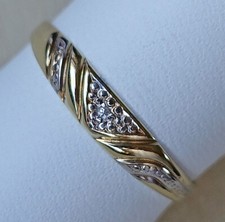 NEU ♦️♦️♦️ Ring mit Brillant Solitär Solitaire Diamant 14kt 585 Gold ♦️♦️♦️ 8787