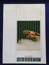 Jaguar XJ6, Sovereign, Daimler Double Six, XJ-S Prospekt ca. 1986