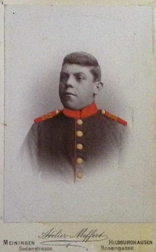 17658 cdv soldatenporträt - 17658,