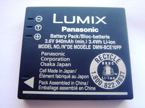Original akku panasonic lumix - panasonic,