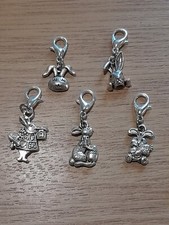 5 x Charms Ostern Set  Hase