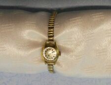 Zierliche Damen-Armbanduhr Vintage 60er J. vergoldet Handaufzug läuft
