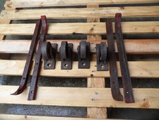 Alte Laufrollen und Schienen  für Holz Schiebetisch Tischkreissäge Sägetisch