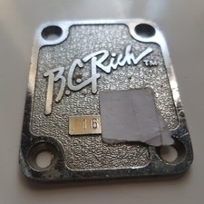 80's BC RICH NECK PLATE