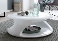 Couchtisch Fiberglas weiß