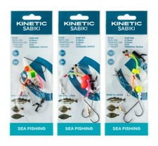 Kinetic Sabiki Surf Rig Brandungs-Vorfach Weitwurf-Vorfach Surf-Vorfach Flunder