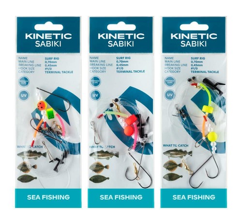 Kinetic sabiki surf rig - kinetic,
