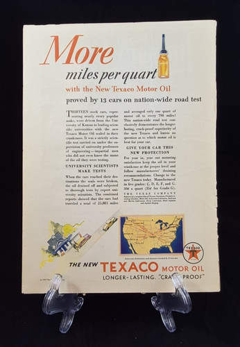 1920 antike texaco öl - antike, gas